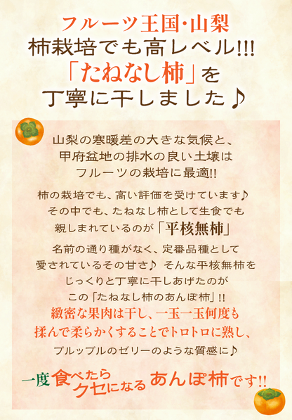 あんぽ柿　６パック（１８個入）